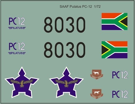SAAF Pilatus PC12 72-162