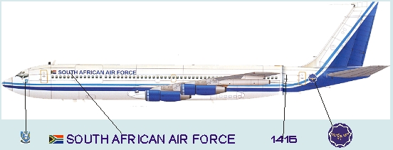 Boeing 707 (SAAF) 72-165