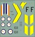 SAAF F86F Sabre Korea Set mav72-210