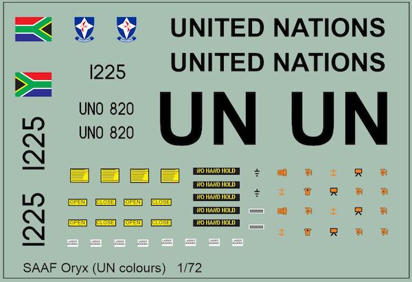 SAAF Oryx (UN Colours) 720319