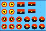 Angola Air Force (Flags & Roundels)  MAV-AA4801