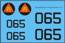 Mozambique Air Force MiL Mi8 Hip MAV-MOZ723