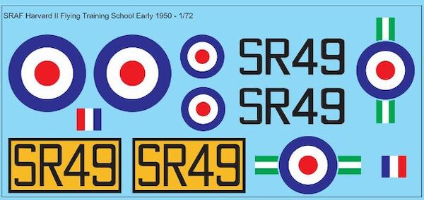 SRAF Harvard II Flying Training School Early 1950 MAV-RZ4811