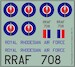 Rhodesian Air Force DC3 Dakota (1965 - One Spear) MAV-RZ4814