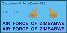 Zimbabwean Air Force C47 Dakota MAV-RZ7210