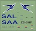 Airbus A320 (SAA Old Colours) MAV144017