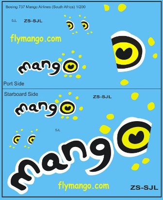 Boeing 737-800 (Mango) MAV200002