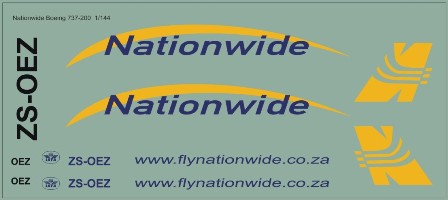 Boeing 737-200 (Nationwide) MAV200010