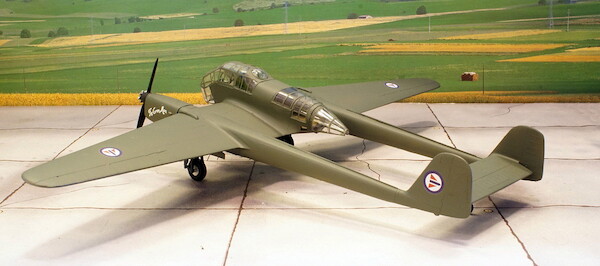 Focke Wulf FW189A-3 ("The Green Man',  Norwegian Air Force 1945)  MBT-001-72