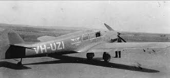 Messerschmitt BF108 "VH-UZI" Guinea Airways ltd)  MBT-002-48