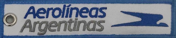 Keyholder with Aerolineas Argentinas on both sides KEY-AEROLINEAS