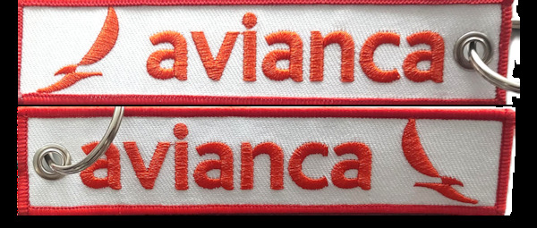 Keyholder with Avianca on both sides KEY-AVIANCA
