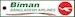 Keyholder with Biman Bangladesh Airlines on both sides 