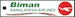 Keyholder with Biman Bangladesh Airlines on both sides 