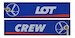 Keyholder with LOT on one side and (LOT) crew on other side 