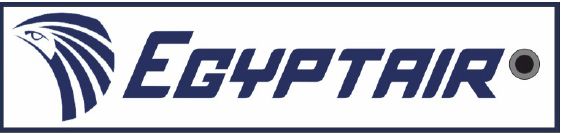 Keyholder with Egyptair on both sides KEY-EGYPT