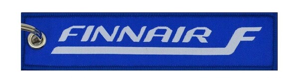 Keyholder with Finnair on both sides  KEY-FINNAIR