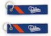 Keyholder with FOKKER on both sides, blue background 