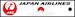 Keyholder with JAL Japan Airlines on both sides 