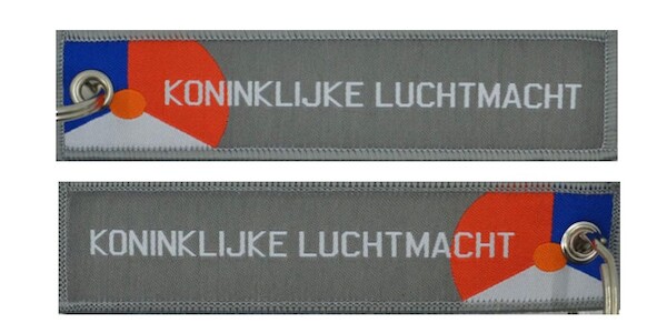Keyholder with Koninklijke Luchtmacht on both sides  KEY-KLU