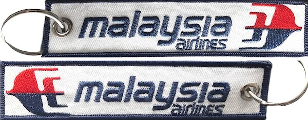 Keyholder with Malaysia Airlines on both sides KEY-MALAYSIA
