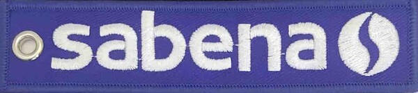 Keyholder with Sabena on both sides (retro) KEY-SABENA