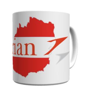 Austrian Airlines mug MOK-AUSTRIAN