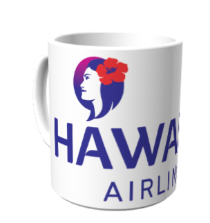 Hawaiian Airlines mug  MOK-HAWAIIAN