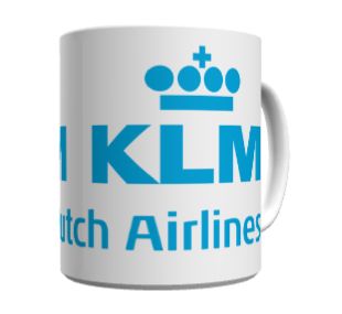 KLM-Royal Dutch Airlines mug MOK-KLM