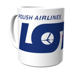 LOT Polish Airlines mug  MOK-LOT