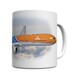 KLM Boeing 777 Orange Pride mug
