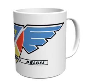 Sabena Lignes Aeriennes Belges Vintage mug MOK-SABENA