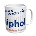 RUIM BAAN VOOR Schiphol Amsterdam Airport mug  MOK-SPL