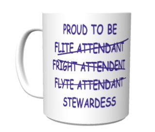 Proud to be Stewardess MOK-STEW