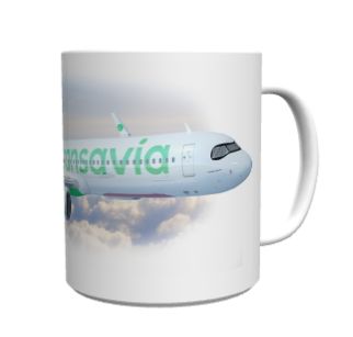 Transavia Airbus A321neo mug MOK-TRANS321