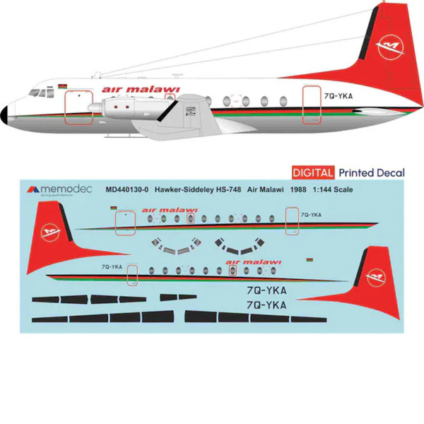 Hawker Siddeley HS748 (Air Malawi) MD440130-0