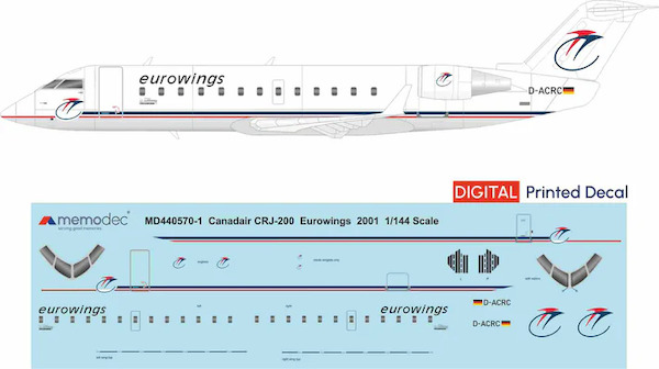 Bombardier CRJ-200 (Eurowings 2001)  MD440570-1
