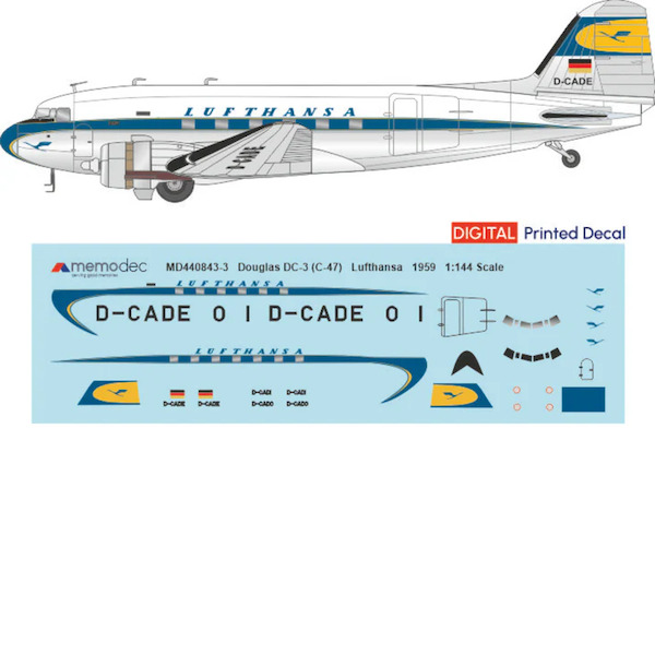 Douglas DC-3 (C-47) (Lufthansa 1959)  MD440843-3