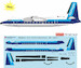 Fokker F27-200 Friendship (NLM Cityhopper 1986) MD440941-2