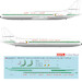 Sud Aviation SE210 Caravelle III (Air Vietnam / Hang Khong Viet Nam 1967) MD720186-1