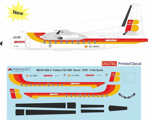 Fokker F27-600 Friendship  (Iberia 1979)  MD721380-23