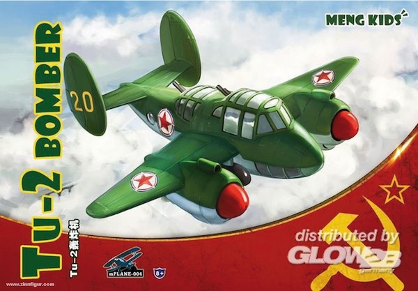 Meng Kids Tupolev Tu2 Bomber egg Plane 004