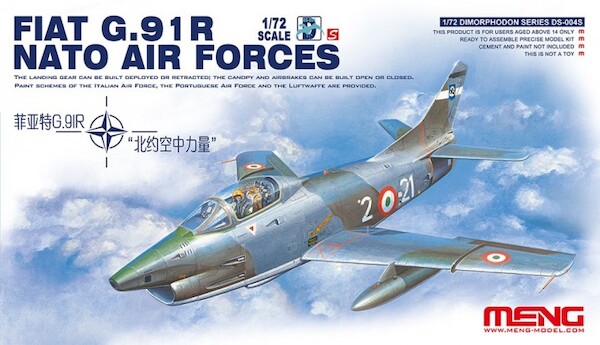 Fiat G91R NATO Air Forces DS004S