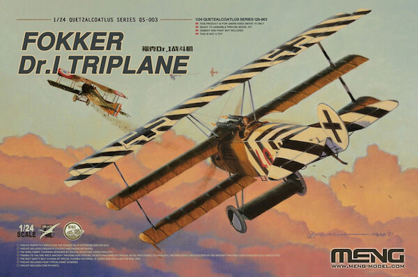 Fokker Dr1 Triplane QS003