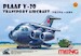 Meng Kids PLAAF Y20 Transport Aircraft Egg Plane. With tank! 009
