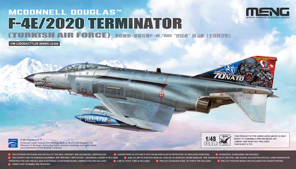 McDonnell Douglas F-4E/2020 Terminator Phantom II (Turkish Air Force)  LS020