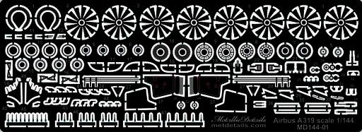 Detailset Airbus A319 (Revell)  MD14401