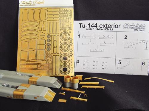 Detailset Tupolev Tu144 (ICM)  MD14403