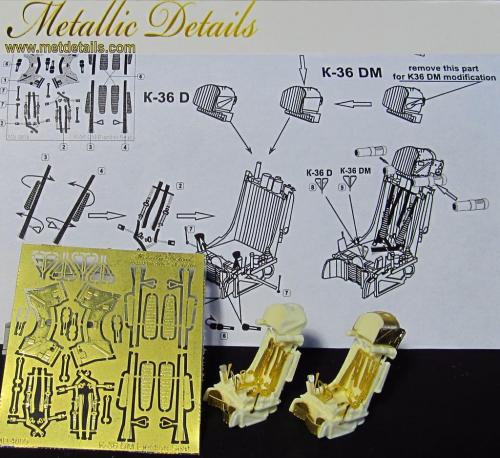 K36D/DM ejection seats (2x) MD48009