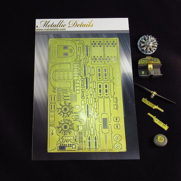 Detailset Beechcraft C45 Expeditor Big edition (ICM, Revell) MD4820